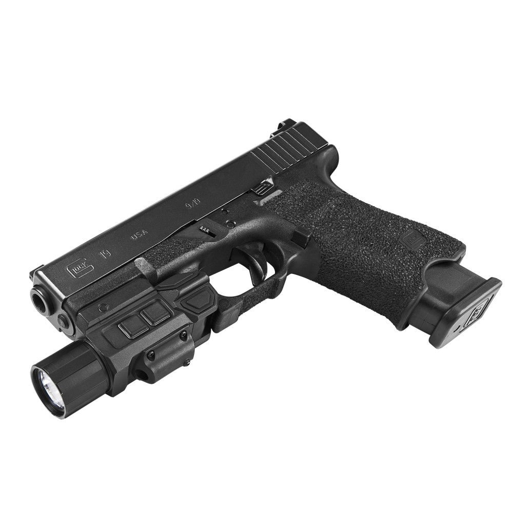 NC Star Weapon Mounted Light Pistol Gen3, with Strobe &amp; Red Laser