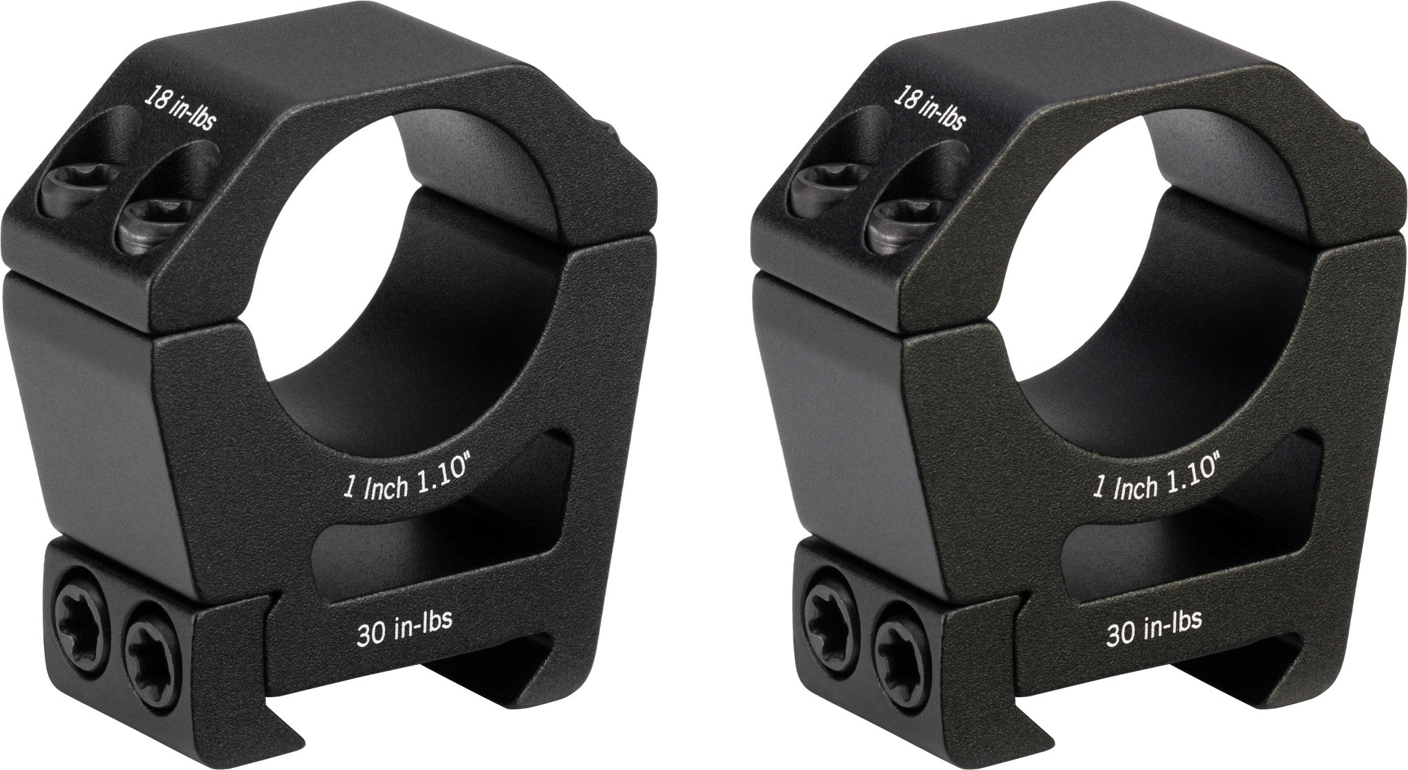 Vortex Sport Montageringen 25,4 mm Hoog