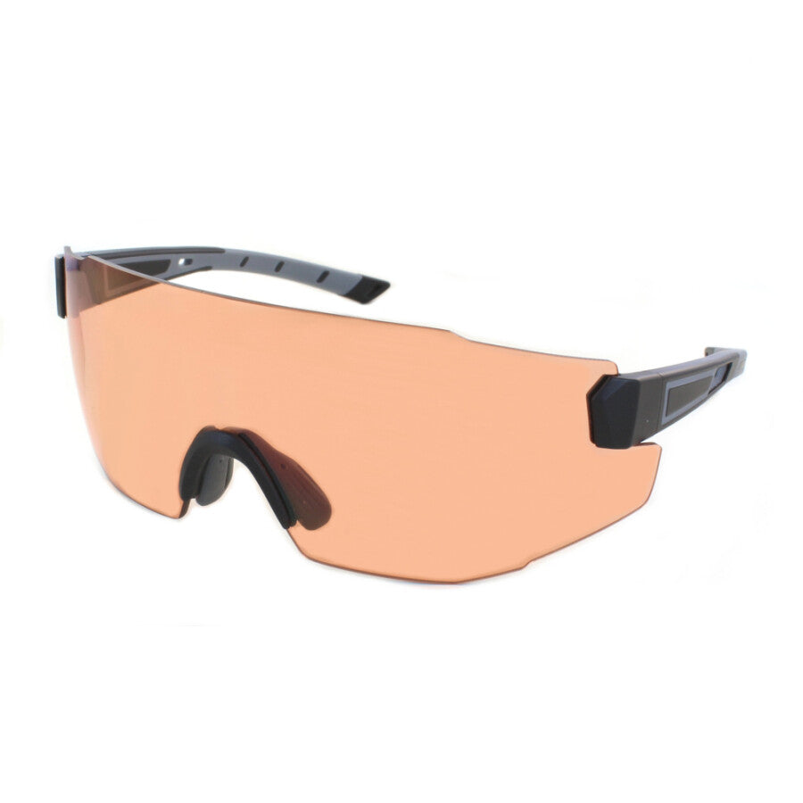 Evolution Edge (Orange) Black - Grey Temples - Orange Lens