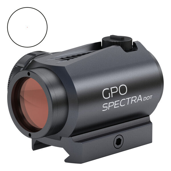 GPO RD Spectra 1x20, 3 MOA Red-Dot, Weaver/Picatinny