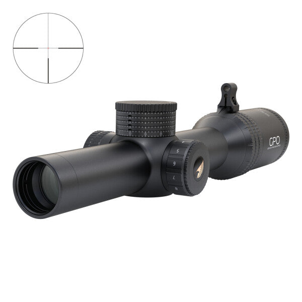 GPO RS Spectra 8 1-8x24i, 30mm, G4i FiberDot Reticle