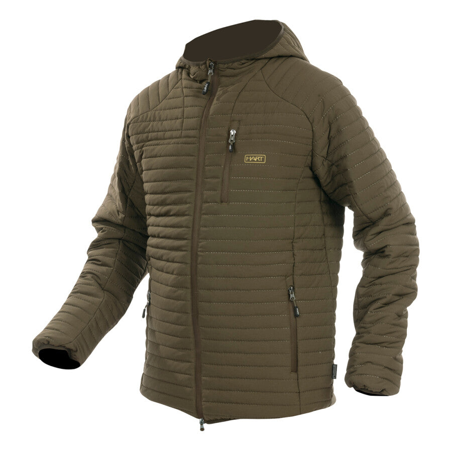 Hart Mens Hoodie Jacket Osma-J Dark Olive