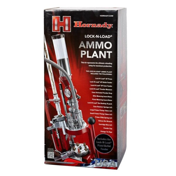 Hornady LOCK-N-LOAD AMMO PLANT (AP, PISTOL BULLET AND CASE FEED) 220v