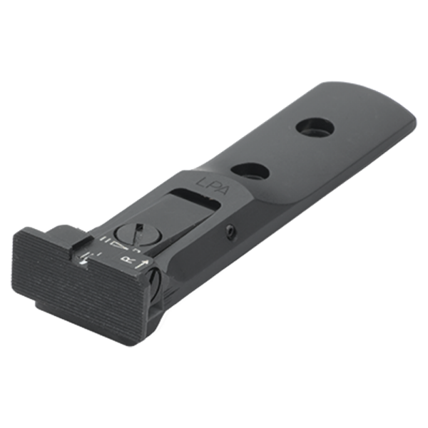 LPA Adj. Rear Sight Revolver (Black Finish) Target Blade, S&amp;W 629, 686, 586, 627, 66, 67, 696, 17, 19, 657, 610, 625, 29, 27 and new calibre .50.