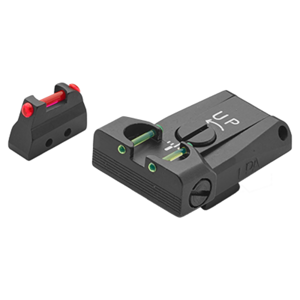 LPA Adj. Sight Set (Fibre Optic) Beretta 92, 96, 98, M9A1