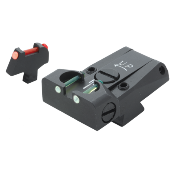 LPA Adj. Sight Set (Fibre Optic) Colt Series 80