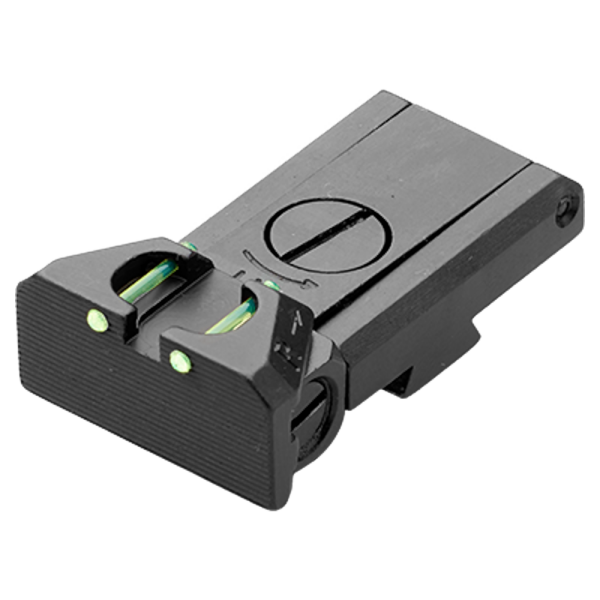LPA Pro Adj. Rear Sight (Fibre Optic) Tanfoglio Match, Stock II, Stock III, 1911 Custom