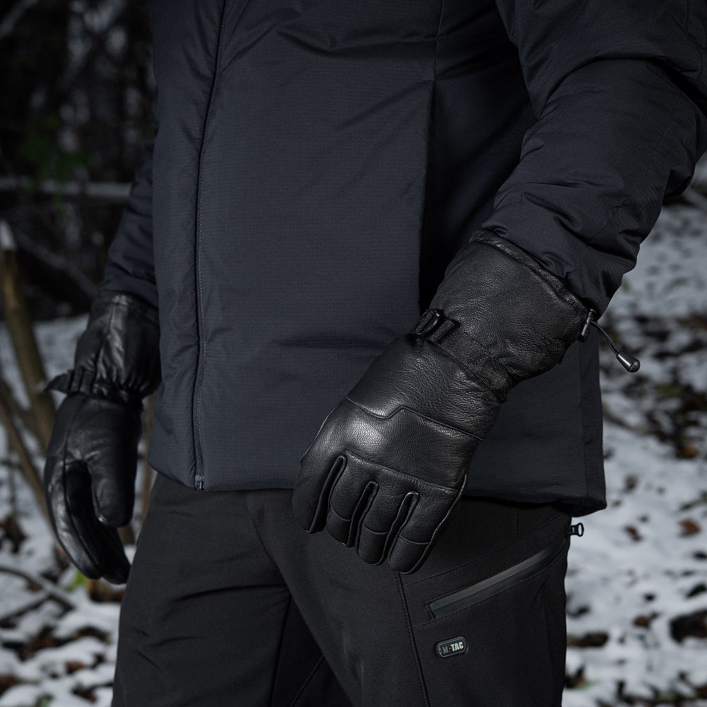 Gloves winter leather - Image 7