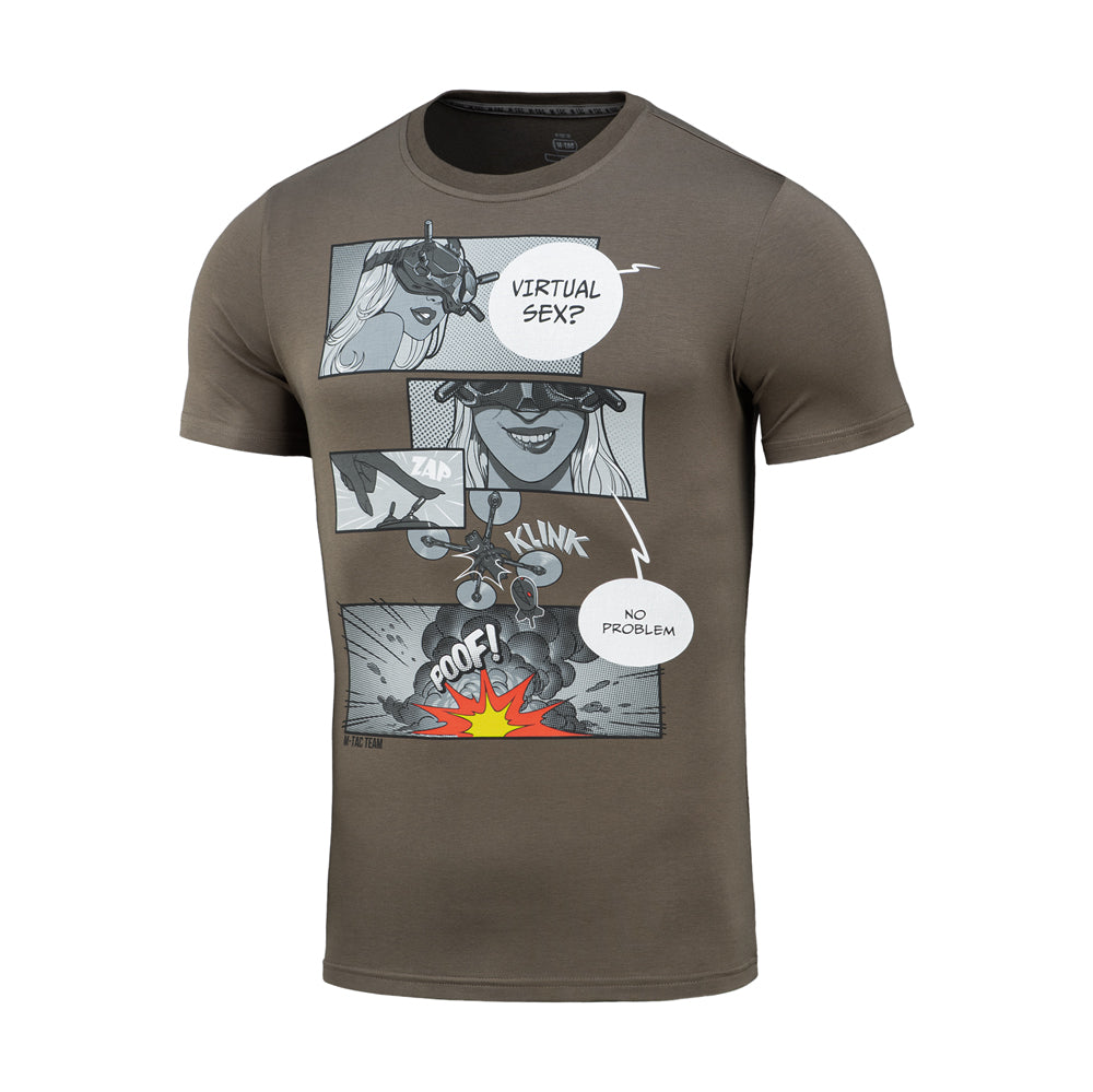 M-Tac T-Shirt Comics Drone Girl - Image 1