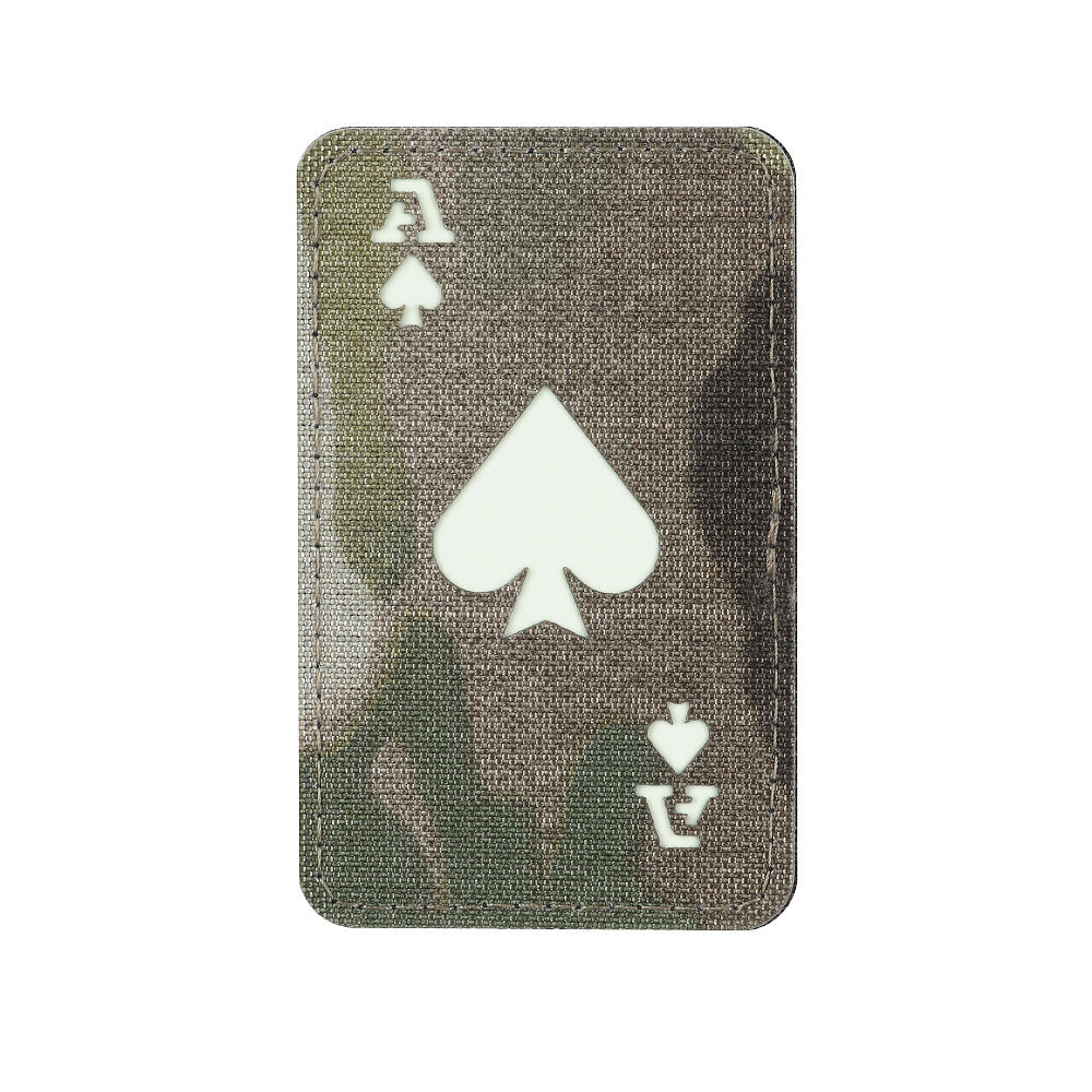 Patch Ace of Spades Laser Cut