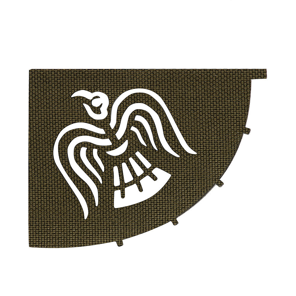 Patch Raven Flag Cutout Laser Cut
