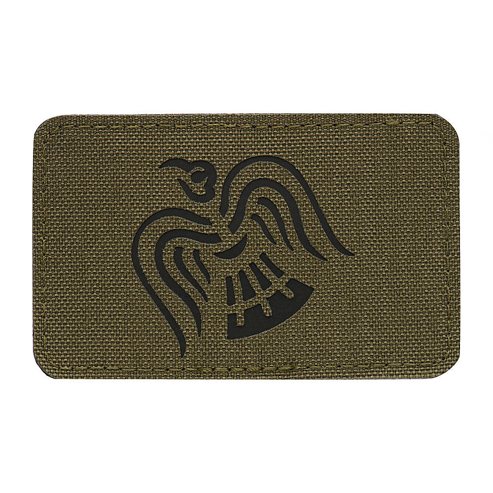 Patch Raven Flag Laser Cut
