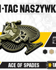 Patch Ace of Spades 3D PVC - Image 3