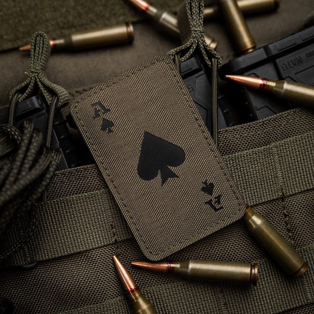 Patch Ace of Spades Laser Cut - Image 4