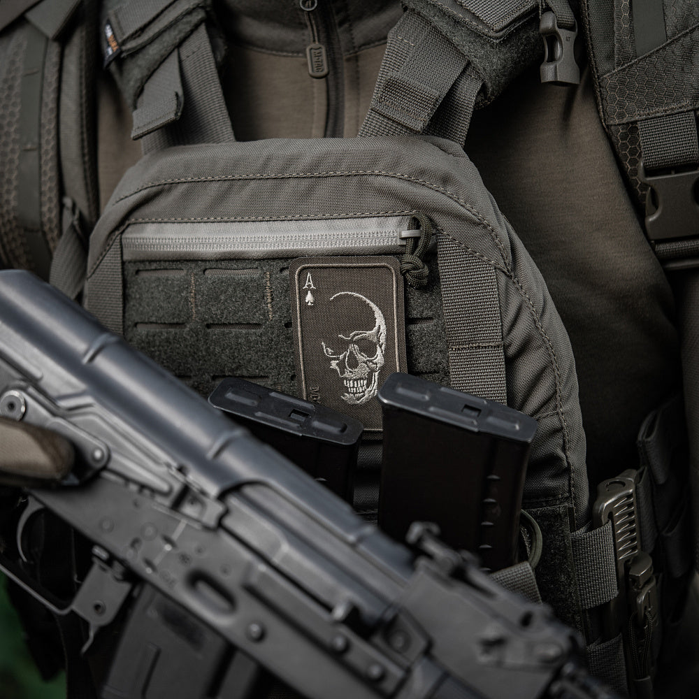 Patch Face of war (Embroidery)
