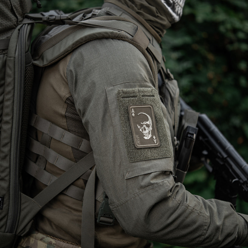 Patch Face of war (Embroidery)