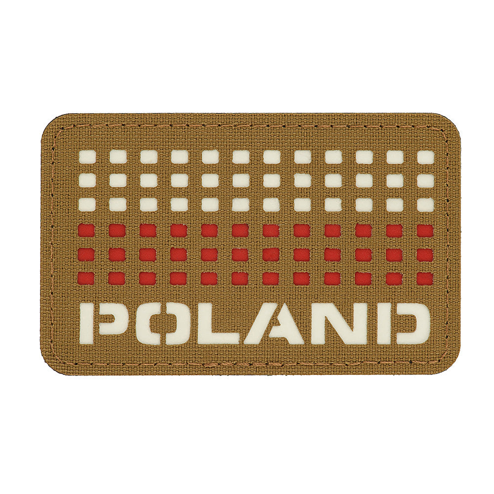Patch Poland (with flag) 50x80 Laser Cut
