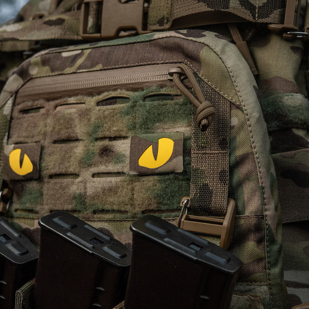 Patch Tiger Eyes Laser Cut (couple)