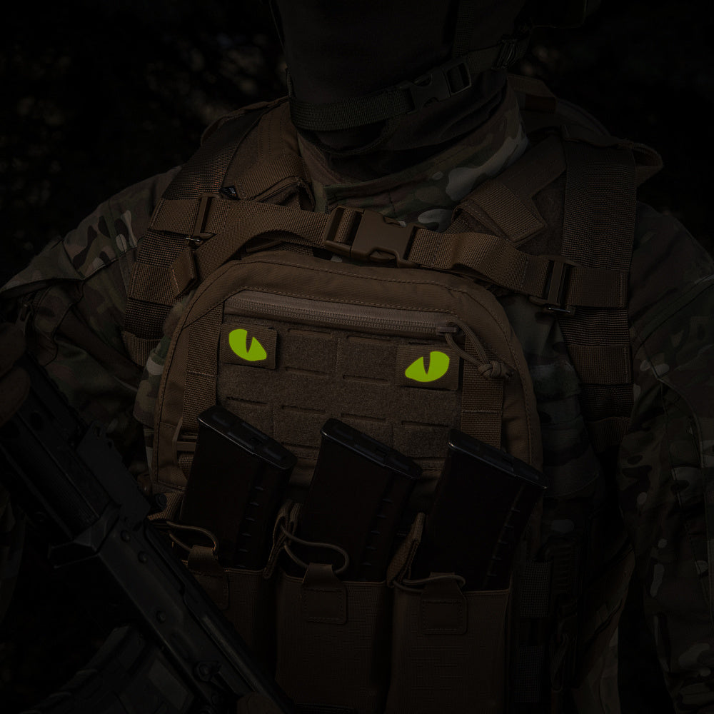 Patch Tiger Eyes Laser Cut (couple)