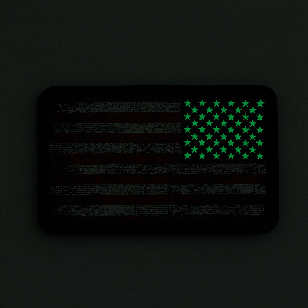 M-Tac patch U.S. Flag Reverse Vintage (80x50mm)