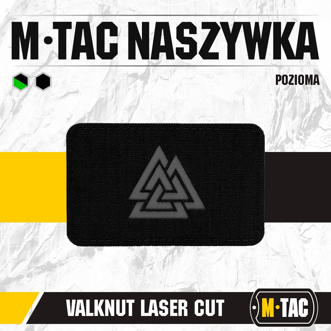 Patch Valknut horizontal Laser Cut - Image 4