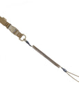 Safety cord Lite combined with D-ring and Fastex