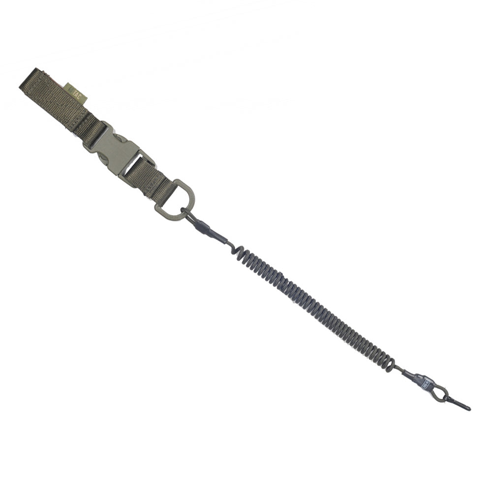 Safety cord Medium with D-ring and Fastex - Image 1