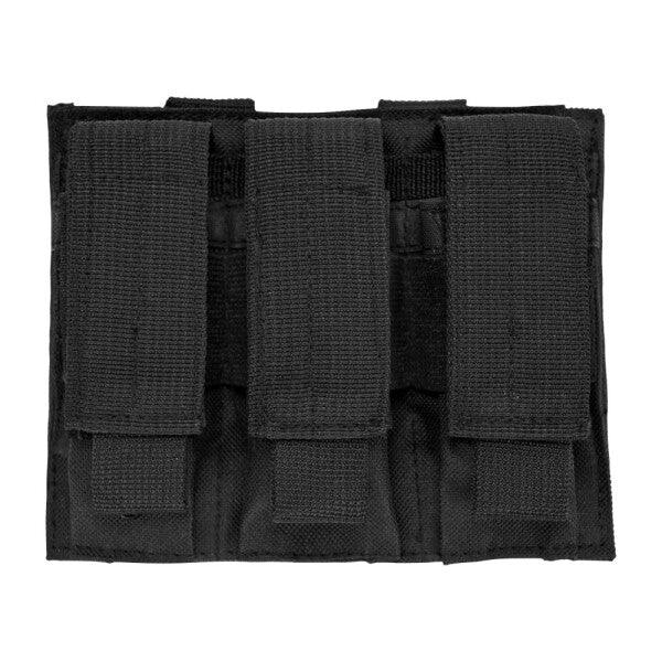 NC Star Mag Pouch - Pistol, Triple, Black