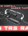 Montagerail Saber Tactical TRS FX Impact M4