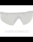 Wiley X Saber ADV Bril - Yellow Shield - Matte Black Frame