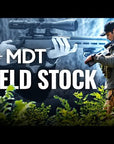 Chassis MDT Field Stock - Remington 700 SA - Black