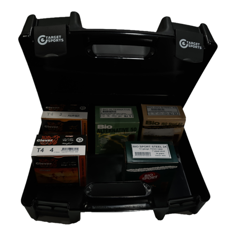 Target Sports Ammunition Case Black 37,5x28x13 - With Print