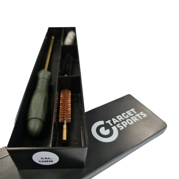 Target Sports Cleaning Kit for Pistol 10mm (fits also for .40) - 3 brushes and 1 rod